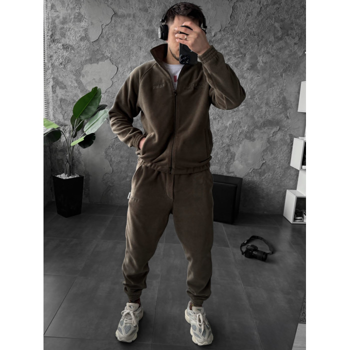 Флісовий oversize костюм