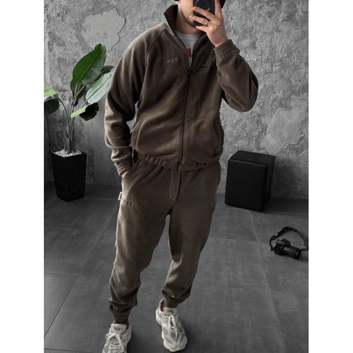 Флісовий oversize костюм