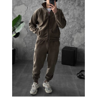 Флісовий oversize костюм