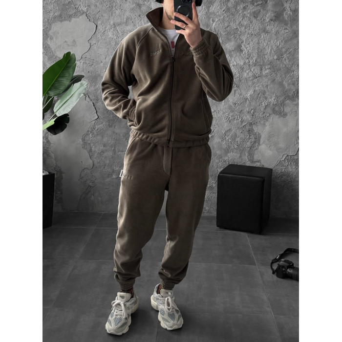 Флісовий oversize костюм