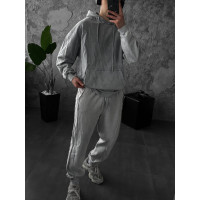 Oversize костюм з вивареної тканини