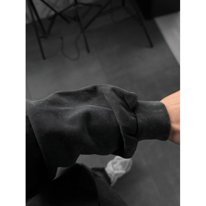 Oversize костюм з вивареної тканини