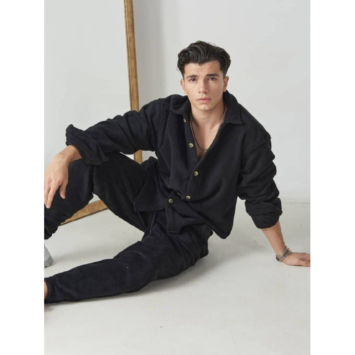 Флісовий oversize костюм