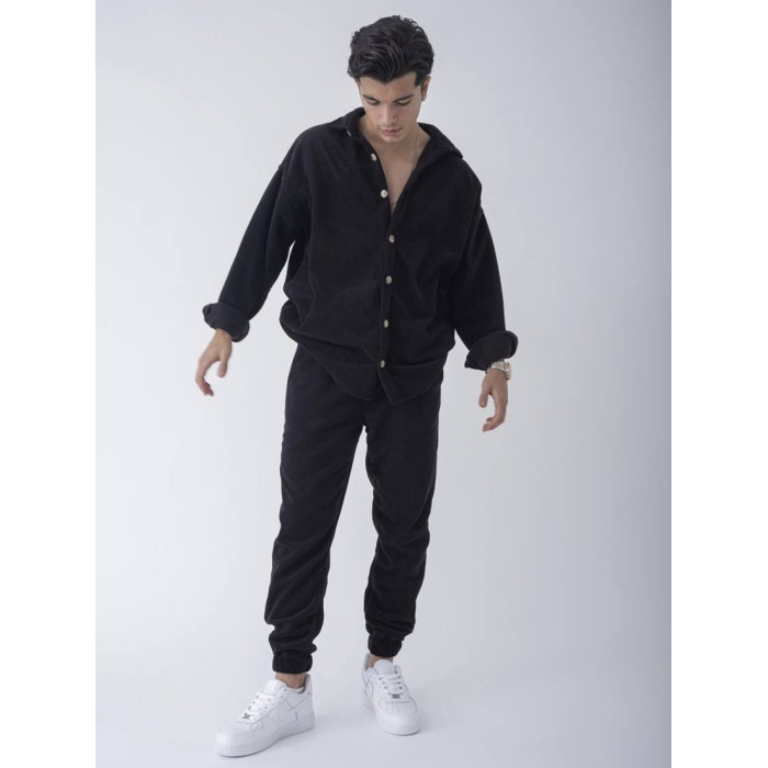 Флісовий oversize костюм