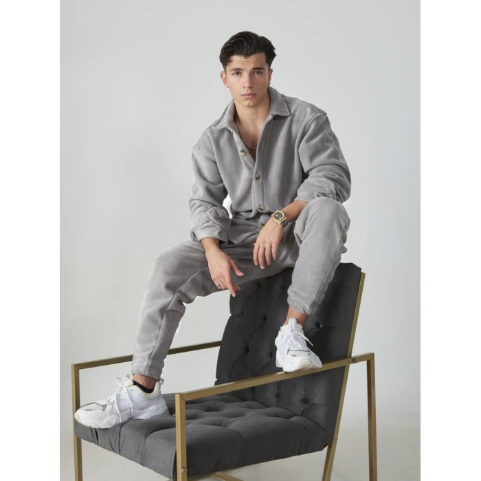 Флісовий oversize костюм