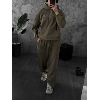 Oversize костюм з вишивкою