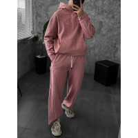 Oversize костюм з вишивкою