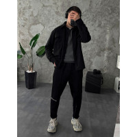 Oversize костюм з накладними кишенями
