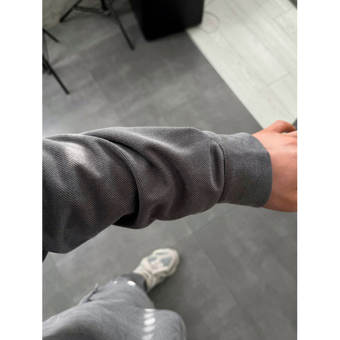 Oversize костюм з накладними кишенями