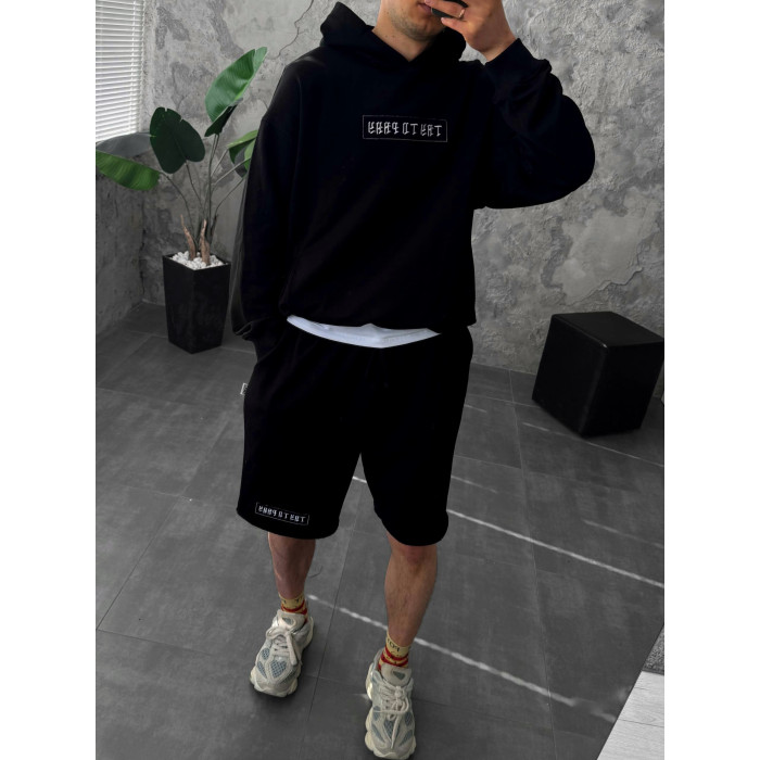 Oversize костюм з вишивкою