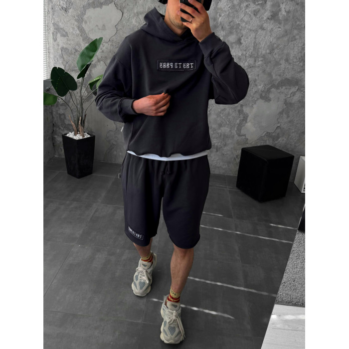 Oversize костюм з вишивкою