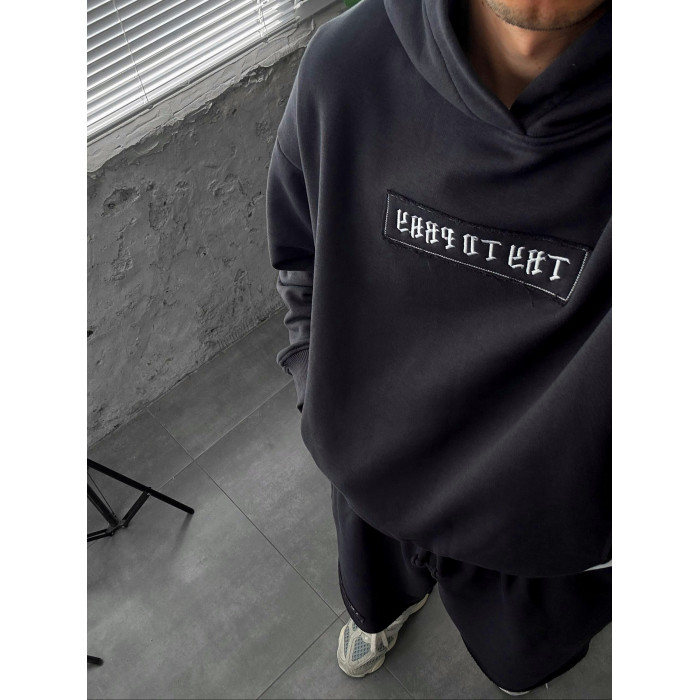 Oversize костюм з вишивкою