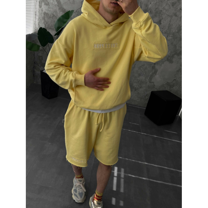 Oversize костюм з вишивкою