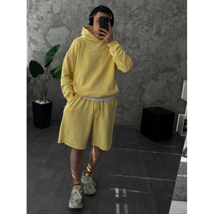 Oversize костюм з вишивкою