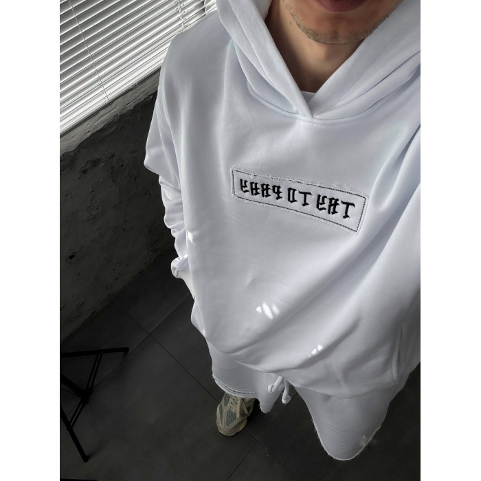 Oversize костюм з вишивкою