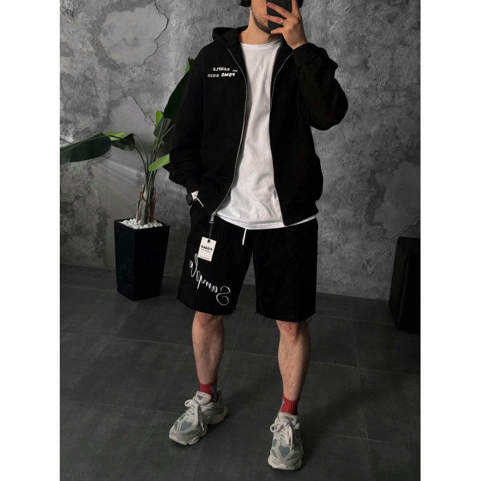 Oversize костюм з вишивкою