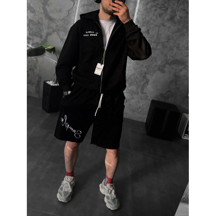 Oversize костюм з вишивкою