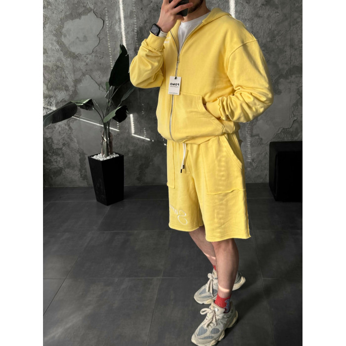 Oversize костюм з вишивкою