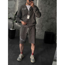 Oversize костюм з вишивкою