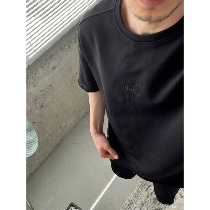 Oversize костюм з вишивкою