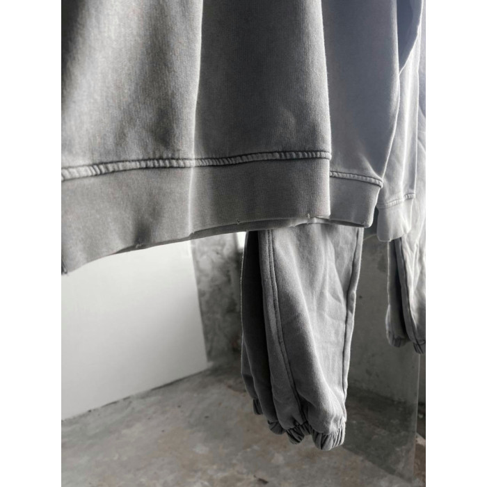 Oversize костюм з вивареної тканини