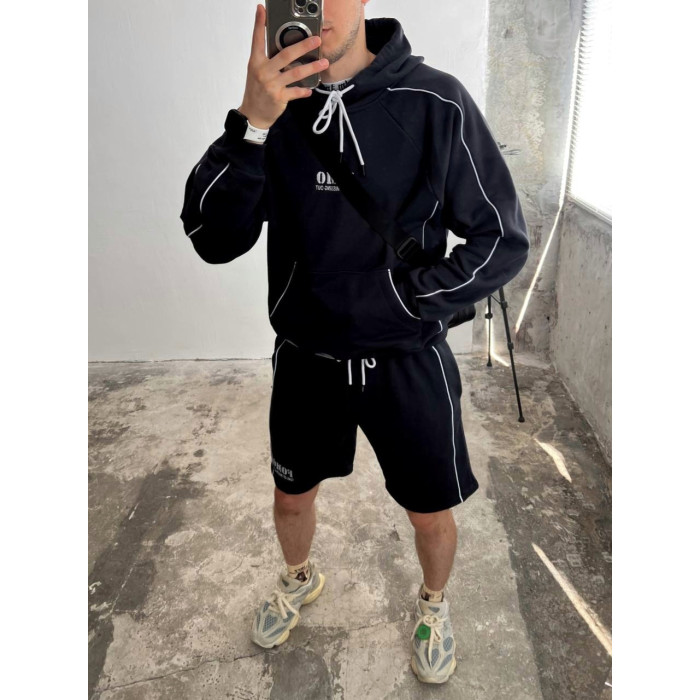 Oversize костюм з принтом