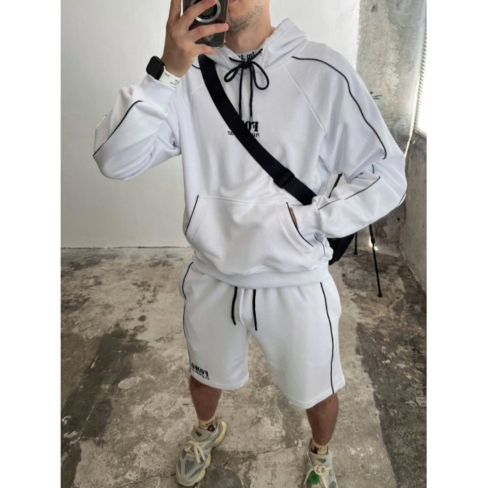 Oversize костюм з принтом