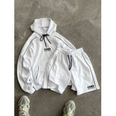 Oversize костюм з принтом