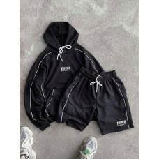 Oversize костюм з принтом