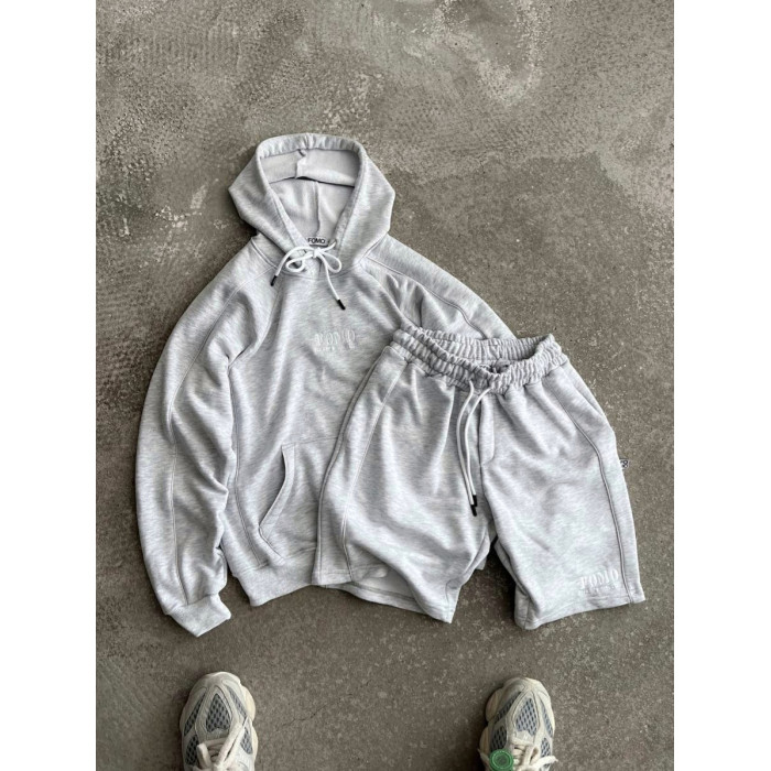 Oversize костюм з принтом