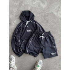 Oversize костюм з принтом