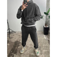 Oversize костюм з вивареної тканини