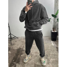 Oversize костюм з вивареної тканини