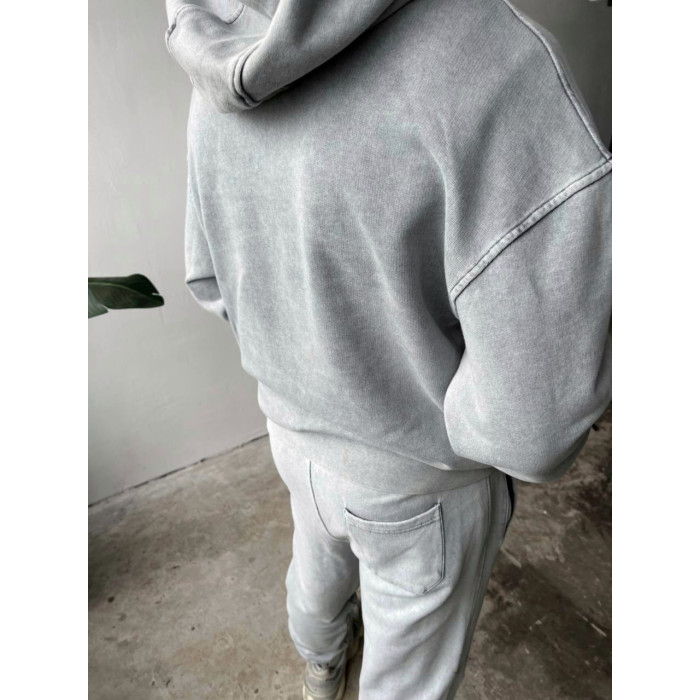 Oversize костюм з вивареної тканини