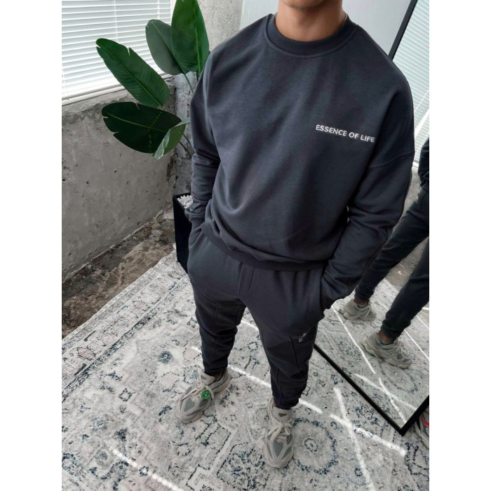 Oversize костюм з надписом