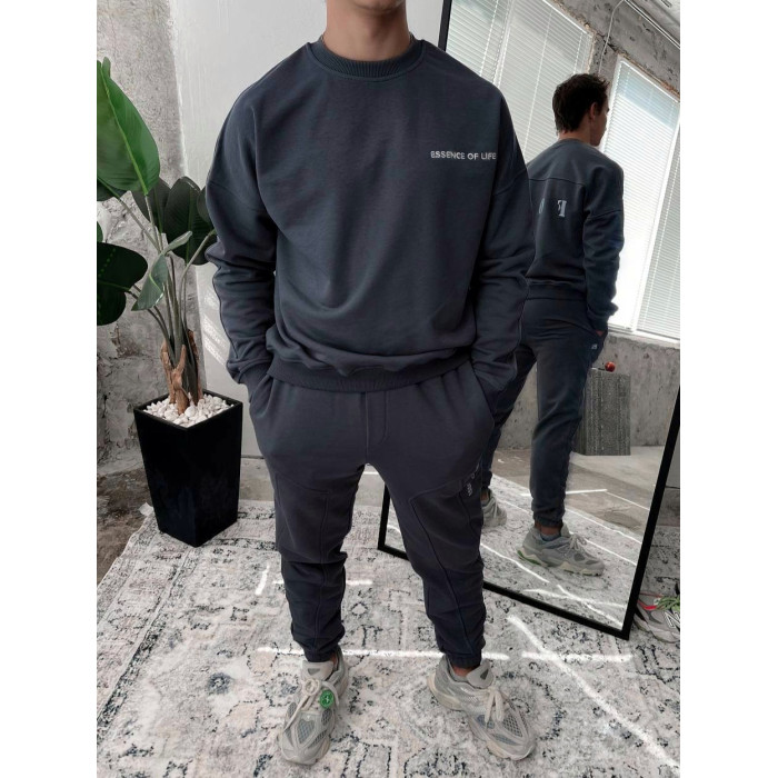 Oversize костюм з надписом