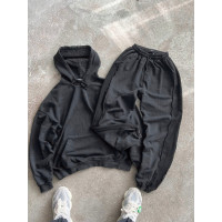 Oversize костюм з вивареної тканини