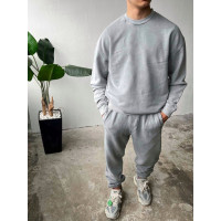 Oversize костюм з вивареної тканини