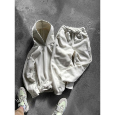 Флісовий oversize костюм