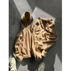 Флісовий oversize костюм