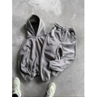 Флісовий oversize костюм