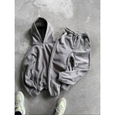 Флісовий oversize костюм