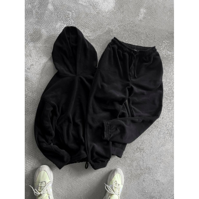 Флісовий oversize костюм