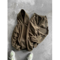 Флісовий oversize костюм