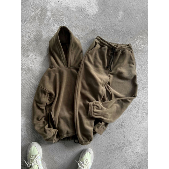 Флісовий oversize костюм