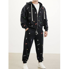 Oversize костюм з вишивкою