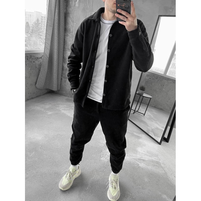 Флісовий oversize костюм