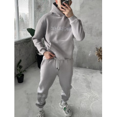 Oversize костюм з вишивкою