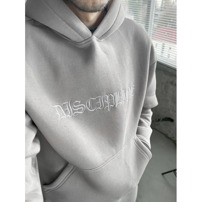 Oversize костюм з вишивкою