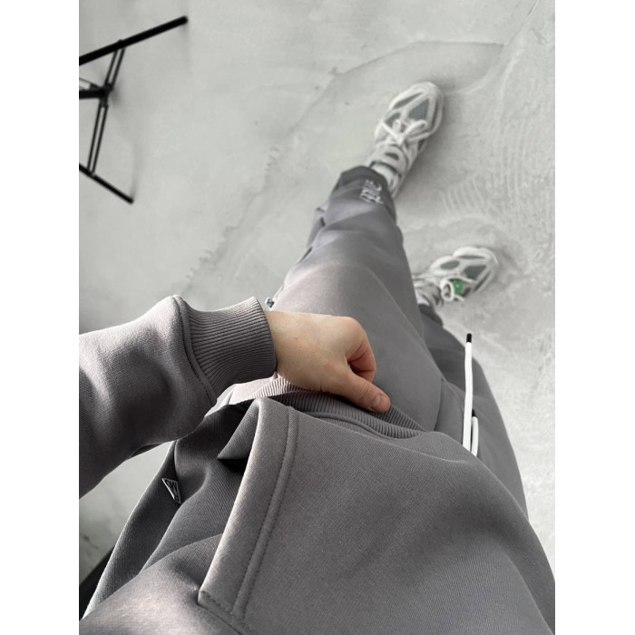 Oversize костюм з вишивкою